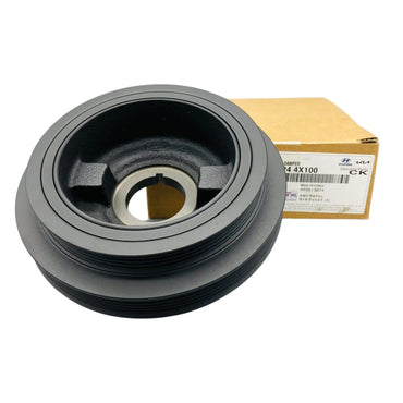 Polea Damper De Cigueñal Hyundai Terracan 2.9 De 2001 Al 2007 Original 23124-4X100