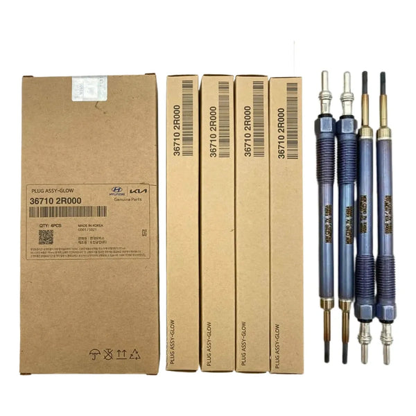 Kit De Bujias Incandecentes Hyundai Santa Fe 2.2 2021 Al 2024 Originales