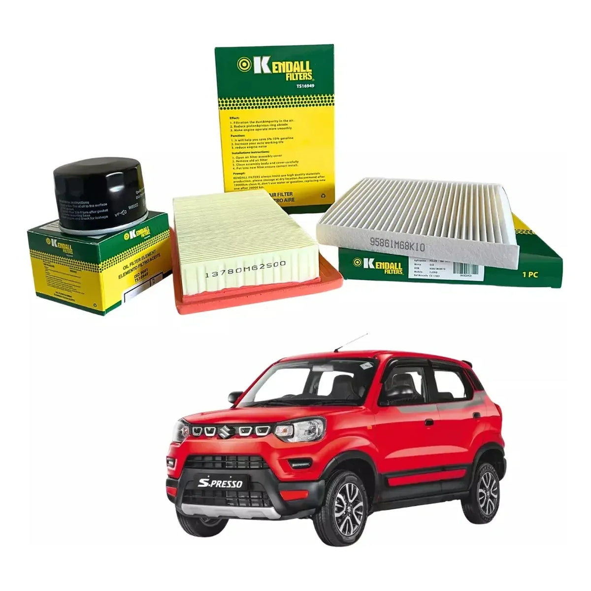 Kit De Filtros Suzuki S-presso 1.0 De 2020-2023