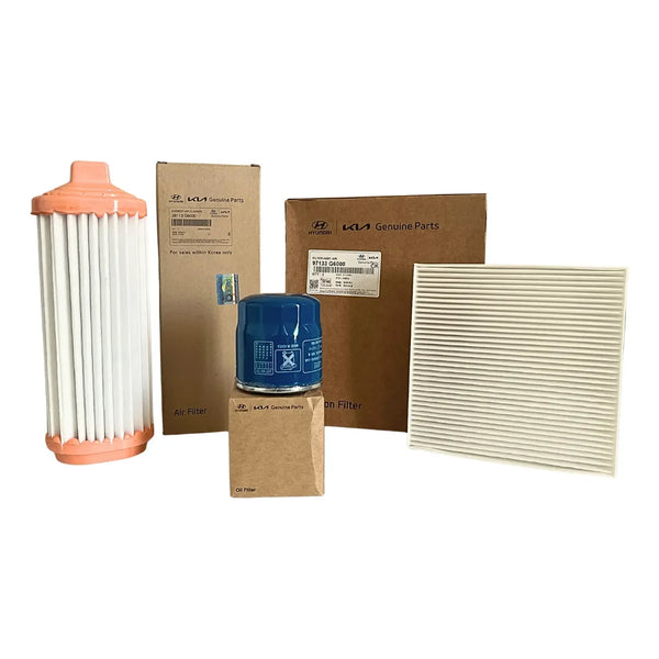 Kit De Filtros Kia Morning 1.0 1.2 De 2017-2025 Originales