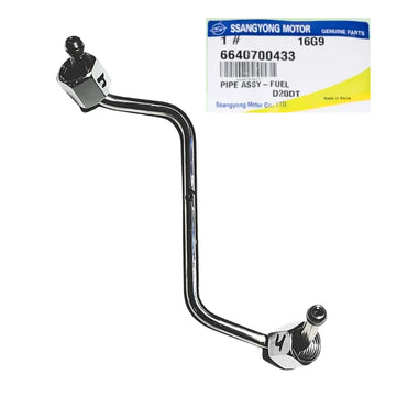 Cañería de inyector N°4 Ssangyong Actyon OEM 6640700433