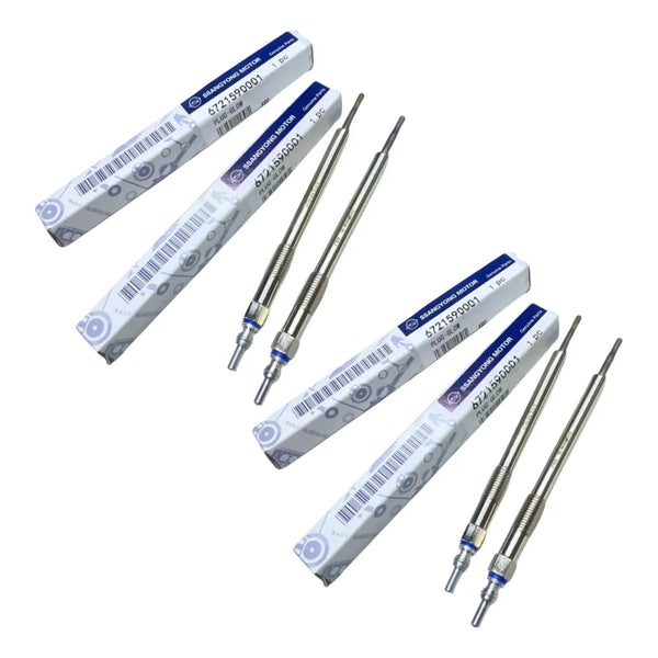 Kit De Bujias Incandescentes Originales Ssangyong New Rexton 2.2 2018-2024