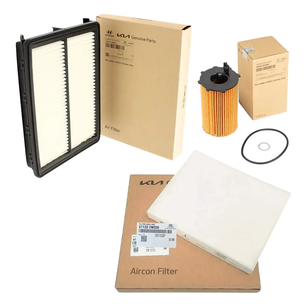 Kit De Filtros Kia Gran Carnival 3.3 2015-2019 Originales