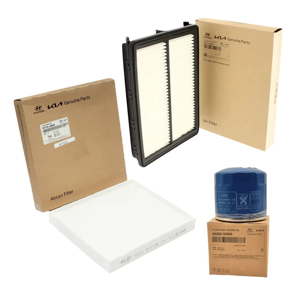 Kit De Filtros Hyundai Santa Fe 2.4 2019-2021 Originales